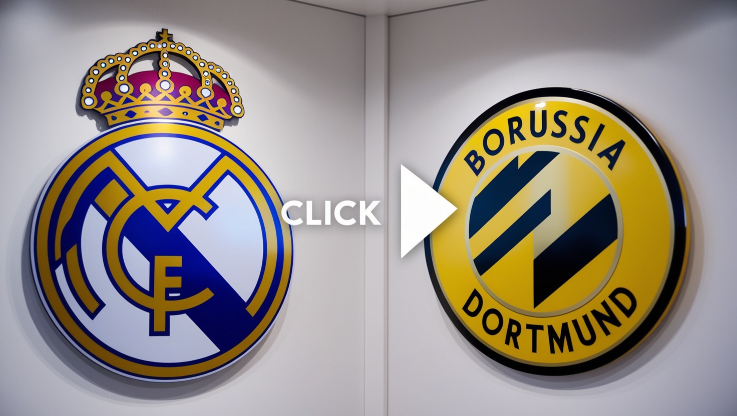 "Epic UCL Rematch: Borussia Dortmund Takes on Real Madrid!"