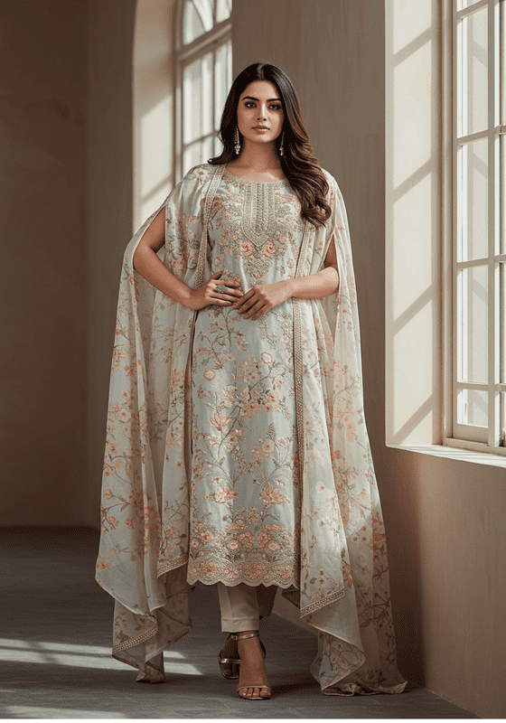 Cape Style Suit