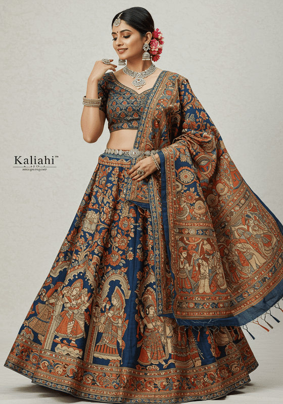 Kalamkari Lehenga