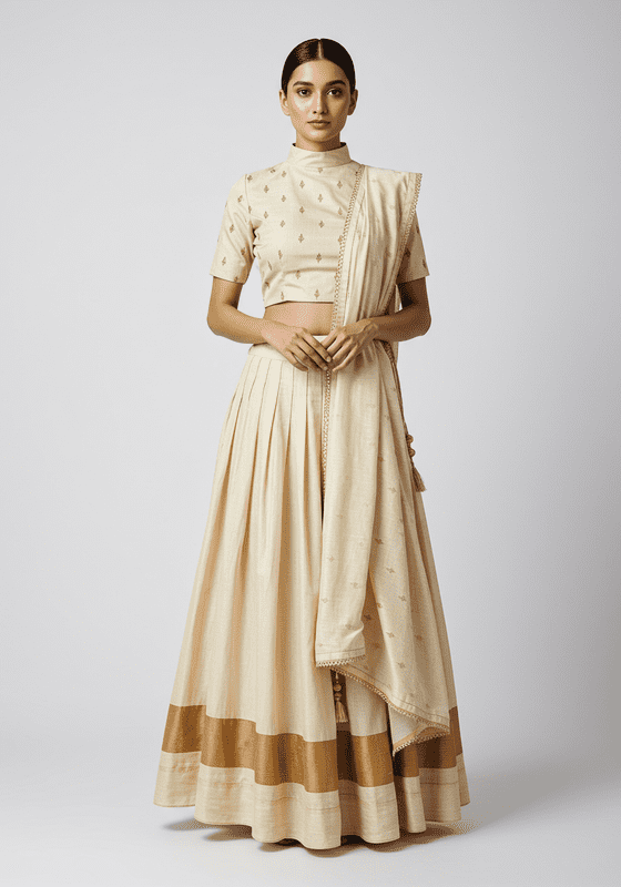 Minimalist Lehenga