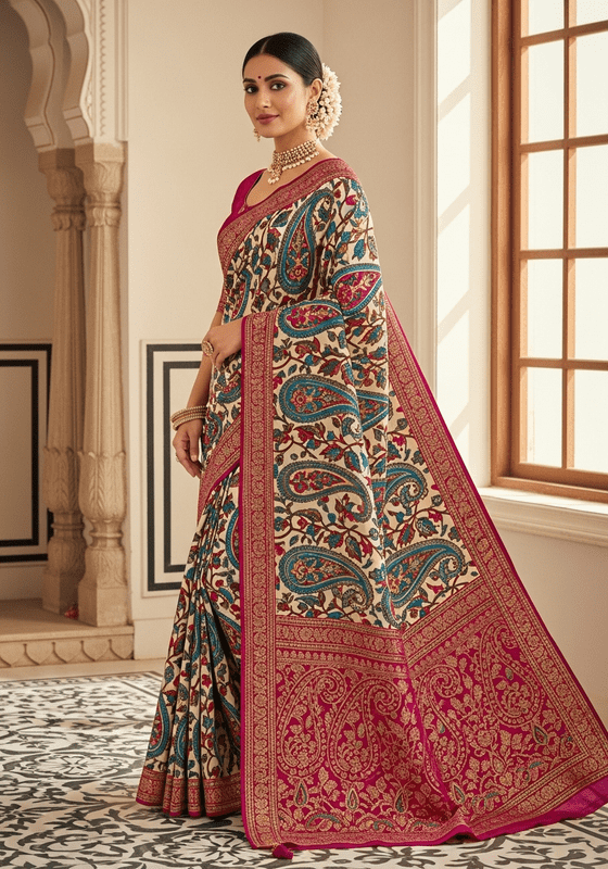Printed Saree