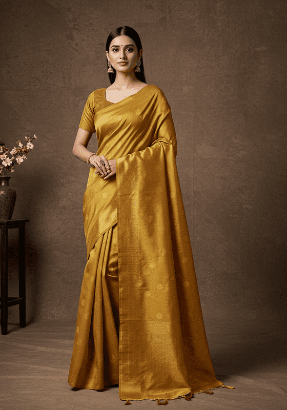 Tussar Silk Saree